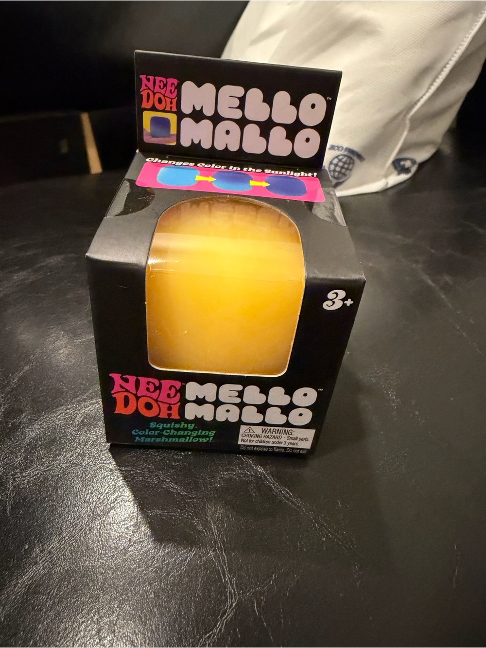 Mello Mallo Color-Changing Yellow Stress Ball